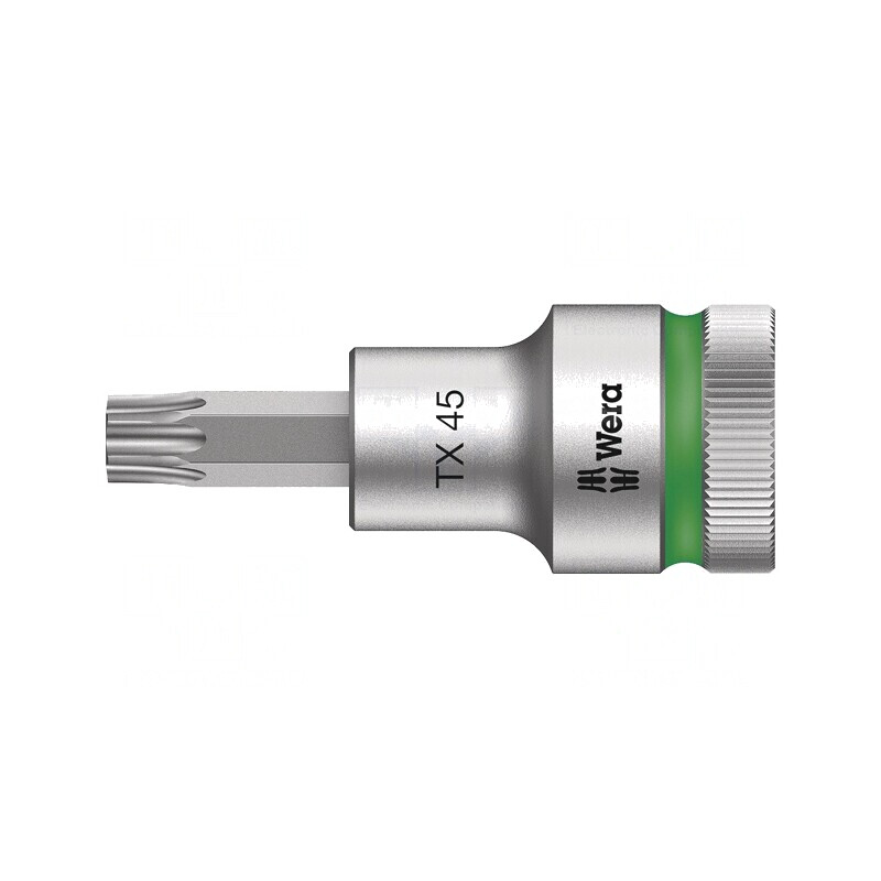 Cap Tubulară Torx TX45 1/2 60mm Oțel Crom-Vanadium Zyklop | Electronic-mag.ro | Componente Electronice