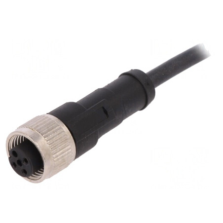 Cablu Conectare M12 3PIN 2m 250VAC 4A | Electronic-mag.ro | Componente Electronice