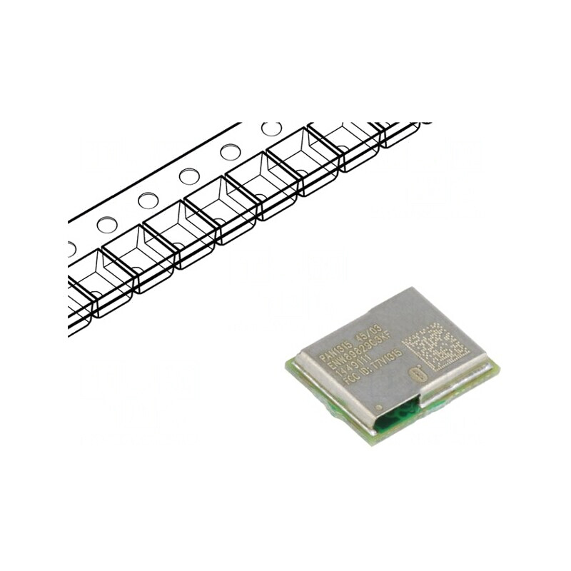 Modul Bluetooth GPIO I2S PCM UART SMD 2.1 EDR | Electronic-mag.ro | Componente Electronice
