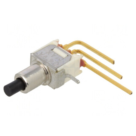 Comutator acționat prin apăsare SPDT 0,02A 20VAC | Electronic-mag.ro | Componente Electronice