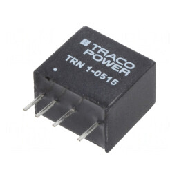 Convertor DC/DC 1W 4,5-13,2V la 24V 45mA SIP | Electronic-mag.ro | Componente Electronice