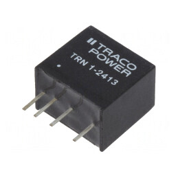 Convertor DC/DC 1W 18-36V la 15V 70mA SIP | Electronic-mag.ro | Componente Electronice