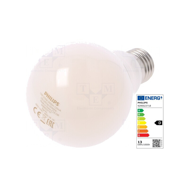 Lampă LED E27 Alb Cald 13W 2000lm | Electronic-mag.ro | Componente Electronice