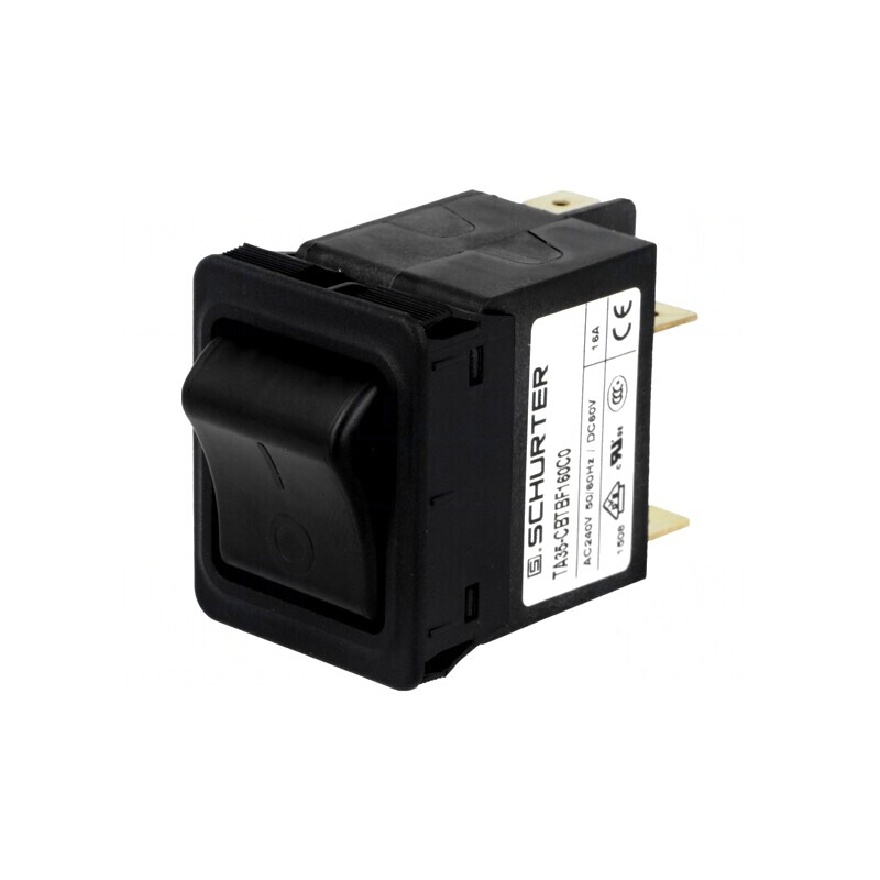 Întrerupător Supracurent 16A DPST 240V 60V | Electronic-mag.ro | Componente Electronice