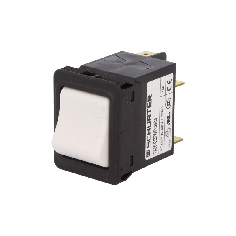 Întrerupător de Supracurent 10A DPST 240VAC 60VDC | Electronic-mag.ro | Componente Electronice