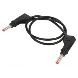 Cablu de măsurare 19A mufă banană 4 mm | Electronic-mag.ro | Componente Electronice