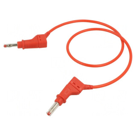 Cablu de măsurare 19A mufă banană 4 mm dubla | Electronic-mag.ro | Componente Electronice