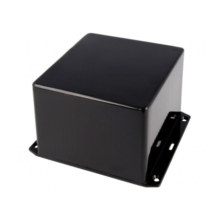 Carcasă Universală ABS Neagră 120x120x94mm | Electronic-mag.ro | Componente Electronice