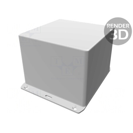 Carcasă Universală ABS Gri IP54 120x120x94mm | Electronic-mag.ro | Componente Electronice