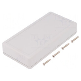 Carcasă Universală ABS Gri IP54 65x130x25mm | Electronic-mag.ro | Componente Electronice