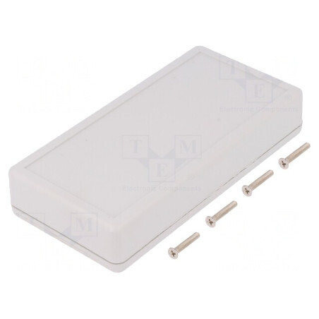 Carcasă Universală ABS Gri IP54 65x130x25mm | Electronic-mag.ro | Componente Electronice