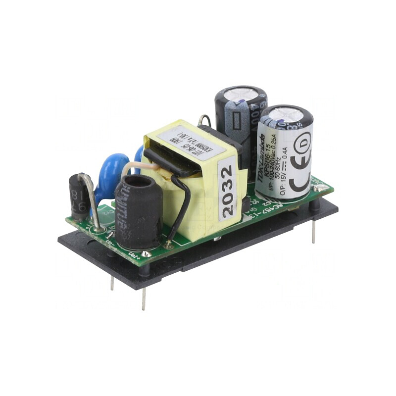Convertor AC/DC 6W 15V 0.4A | Electronic-mag.ro | Componente Electronice
