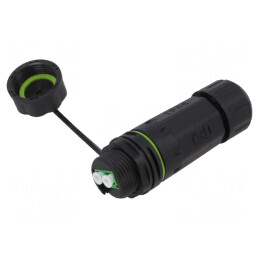 Conector Fibră Optică LC 2 Piste Drept | Electronic-mag.ro | Componente Electronice