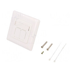 Soclu RJ45 Cat 6 Ecranat 8P8C 22-24AWG | Electronic-mag.ro | Componente Electronice