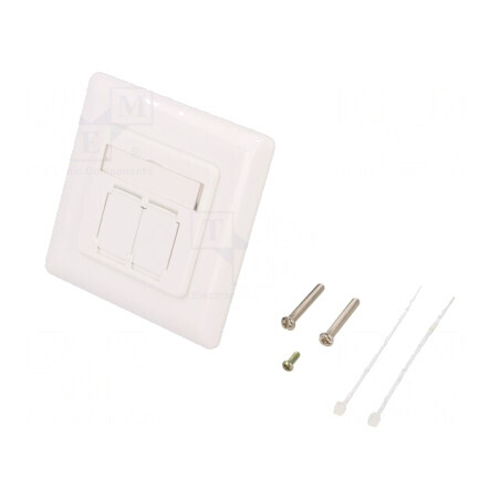 Soclu RJ45 Cat 6 Ecranat 8P8C 22-24AWG | Electronic-mag.ro | Componente Electronice