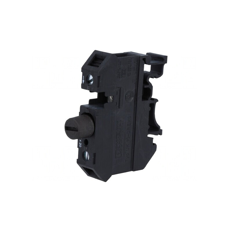 Conector Șine 0,5-16mm2 2 Borne 12mm | Electronic-mag.ro | Componente Electronice