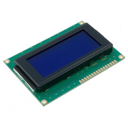 Afișaj LCD alfanumeric 16x4 albastru LED