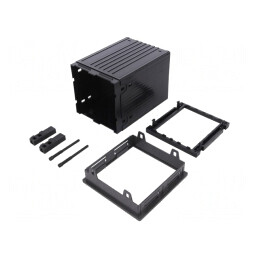 Carcasă electronică 96x96x124 mm ABS/Policarbonat/PPO | Electronic-mag.ro | Componente Electronice