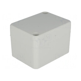 Carcasă Universală ABS Gri 50x65x45mm EURONORD | Electronic-mag.ro | Componente Electronice