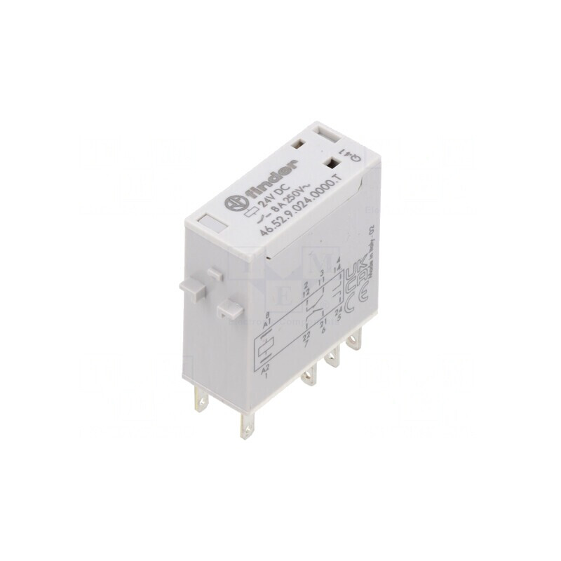 Releu Electromagnetic Miniaturale Industrial | Electronic-mag.ro | Componente Electronice