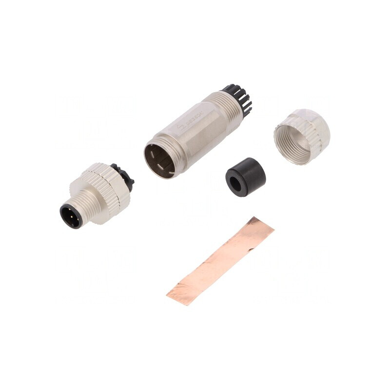 Conector M12 4-PIN DeviceNet/CANopen IP67 | Electronic-mag.ro | Componente Electronice