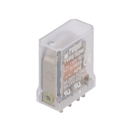 Releu Electromagnetic DPDT 110VAC 10A | Electronic-mag.ro | Componente Electronice