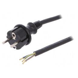Cablu Electric SCHUKO 3x1mm² 5m | Electronic-mag.ro | Componente Electronice