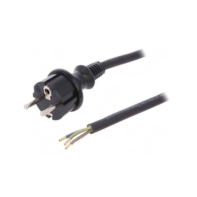 Cablu Electric SCHUKO 3x1mm² 5m | Electronic-mag.ro | Componente Electronice