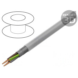 Cablu Electric Ecranat PVC 450V/750V | Electronic-mag.ro | Componente Electronice