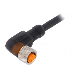 Conector M8 3-PIN 90° 5m Cu Cabluri | Electronic-mag.ro | Componente Electronice