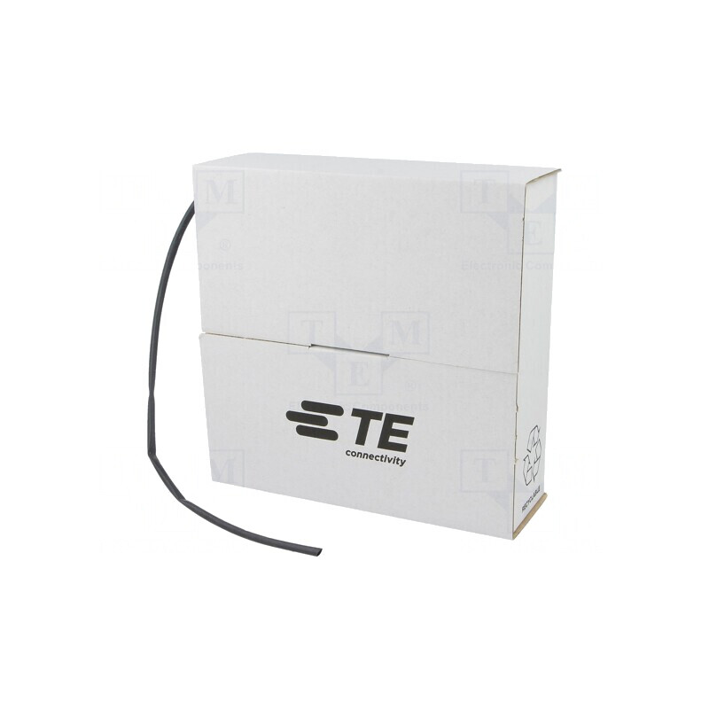 Manșon Termocontractabil Negru 3mm 9m | Electronic-mag.ro | Componente Electronice