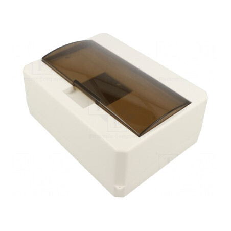 'Carcasă Albă pentru Aparatură Modulară IP40, 9 Module' | Electronic-mag.ro | Componente Electronice