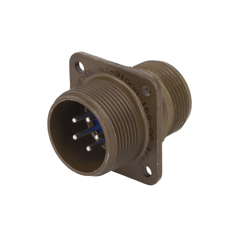 Conector Circular 16S 97 Aluminiu Oliv | Electronic-mag.ro | Componente Electronice Conector Circular 16S 97 Aluminiu Oliv | Electronic-mag.ro | Componente Electronice