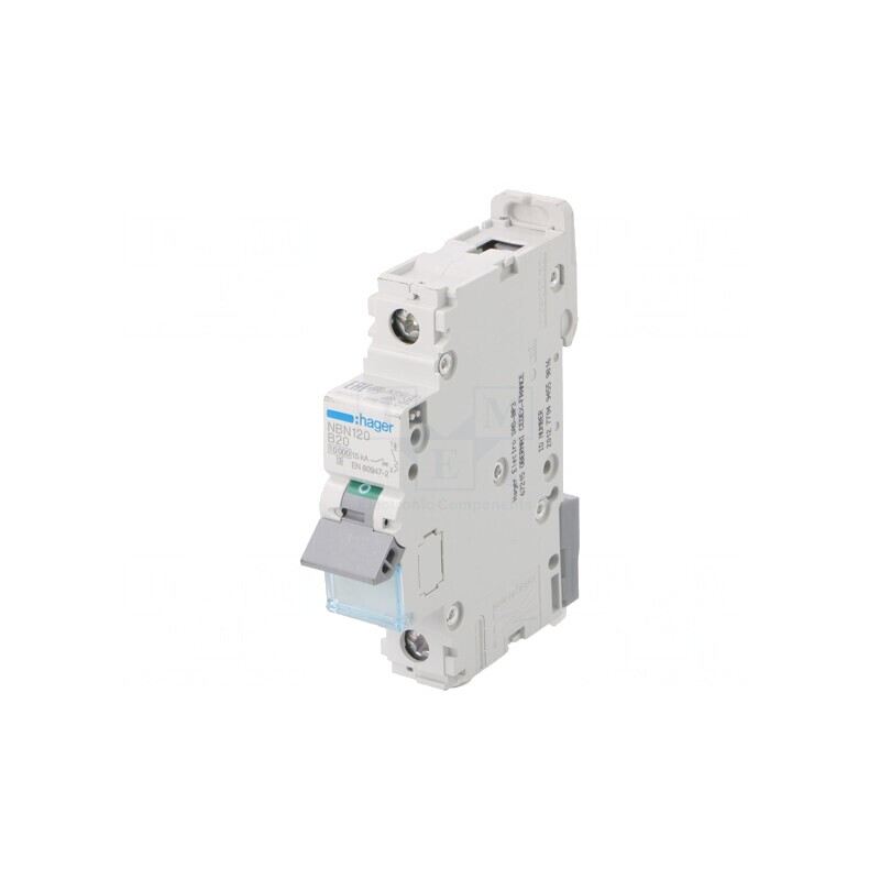 Întrerupător de Supracurent 20A 1P 10kA 230/400VAC | Electronic-mag.ro | Componente Electronice