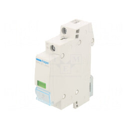 Lampă de control LED verde 230VAC pentru şină DIN | Electronic-mag.ro | Componente Electronice