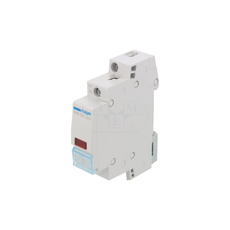 Lampă LED Roșie pentru Șină DIN 230V | Electronic-mag.ro | Componente Electronice