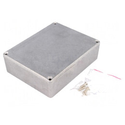 Carcasă universală aluminiu IP54 94x119x34mm | Electronic-mag.ro | Componente Electronice