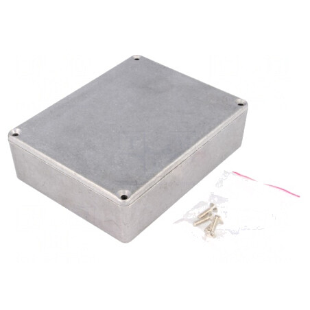 Carcasă universală aluminiu IP54 94x119x34mm | Electronic-mag.ro | Componente Electronice