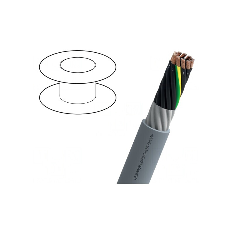 Cablu MOTIONLINE® ADVANCED 25G1mm2 Neecranat 600V | Electronic-mag.ro | Componente Electronice Cablu MOTIONLINE® ADVANCED 25G1mm2 Neecranat 600V | Electronic-mag.ro | Componente Electronice