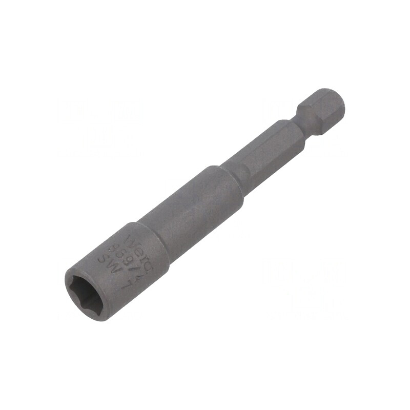 Capăt de Şurubelniţă Hexagonal 7mm Fără Magnet | Electronic-mag.ro | Componente Electronice