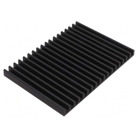 Radiator aluminiu anodizat 100x140x10mm | Electronic-mag.ro | Componente Electronice