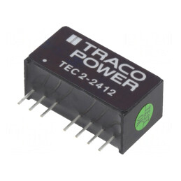 Convertor DC/DC 2W 18-36V la 12V 167mA SIP8 | Electronic-mag.ro | Componente Electronice