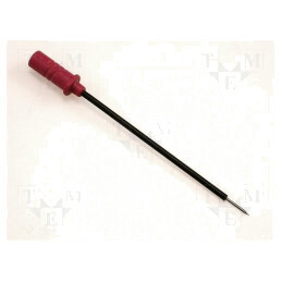 Terminal de Măsurare 60V Roșu 0,75mm | Electronic-mag.ro | Componente Electronice