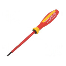 Șurubelniță Izolată Plată 4x0.8mm 100mm 1kVAC | Electronic-mag.ro | Componente Electronice