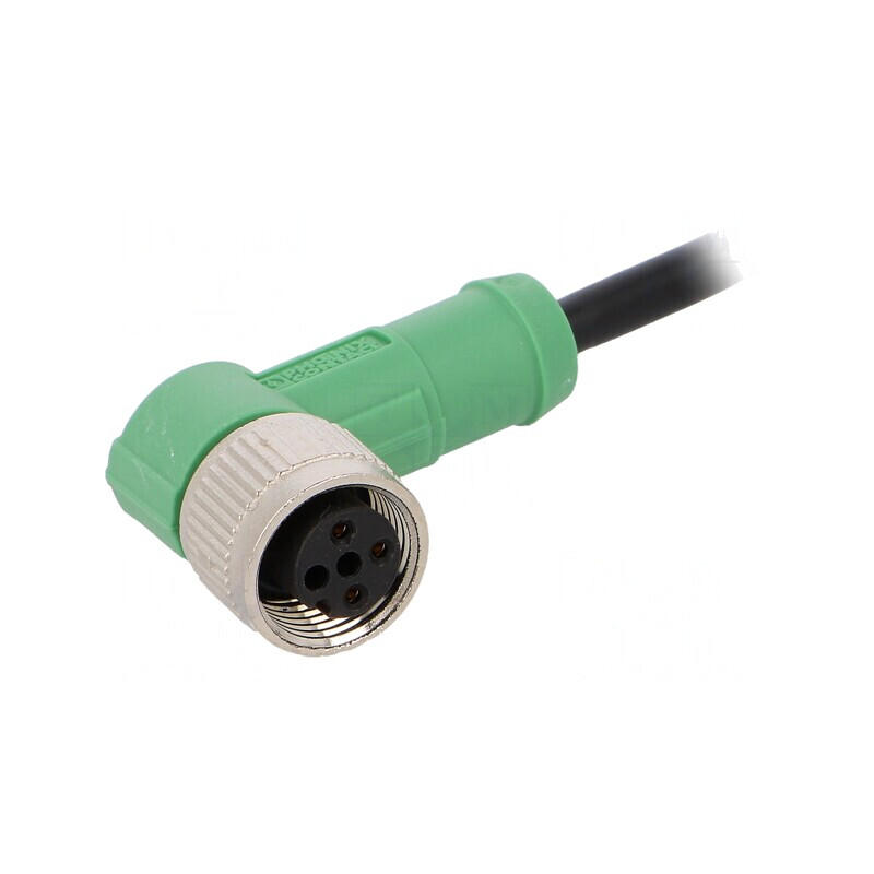 Cablu Conectare M12 3PIN Unghi 3m PVC 250VAC 4A | Electronic-mag.ro | Componente Electronice