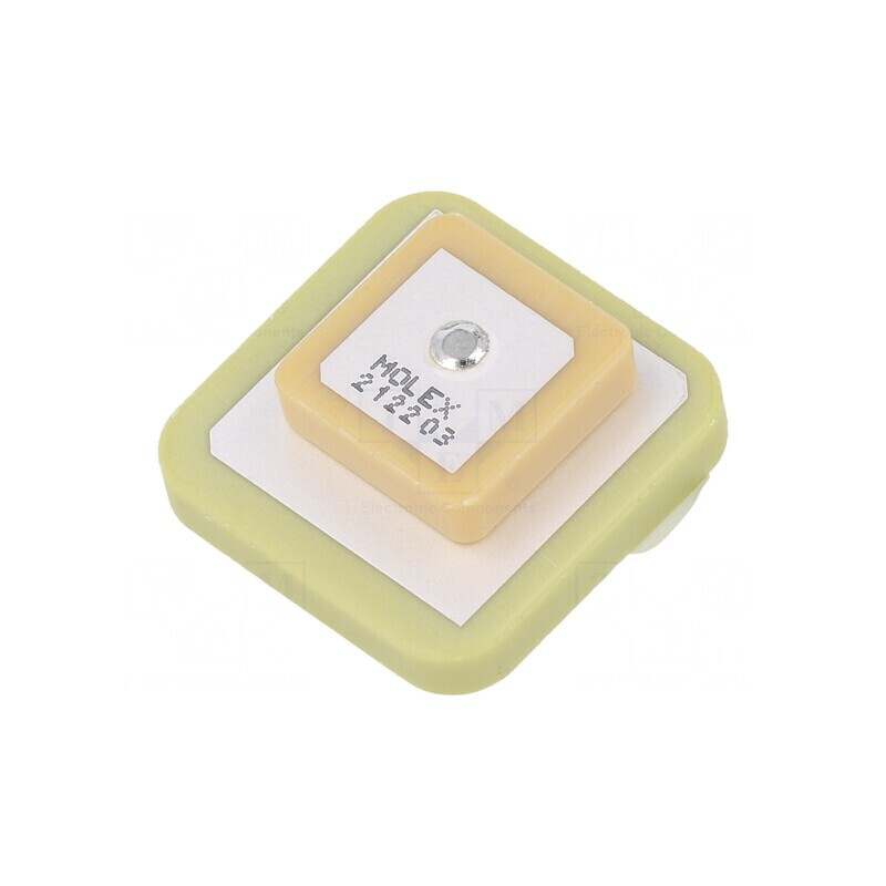 Antenă GNSS GPS 25x25x8mm 3.1dBi 4.9dBi | Electronic-mag.ro | Componente Electronice