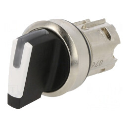 Comutator Rotativ 22mm Alb IP67 | Electronic-mag.ro | Componente Electronice
