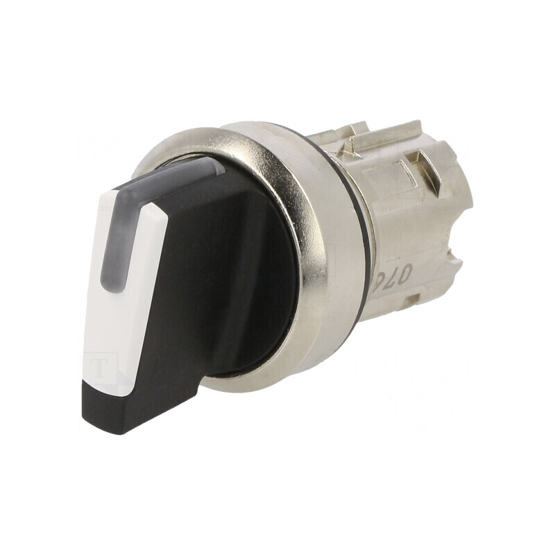 Comutator Rotativ 22mm Alb IP67 | Electronic-mag.ro | Componente Electronice