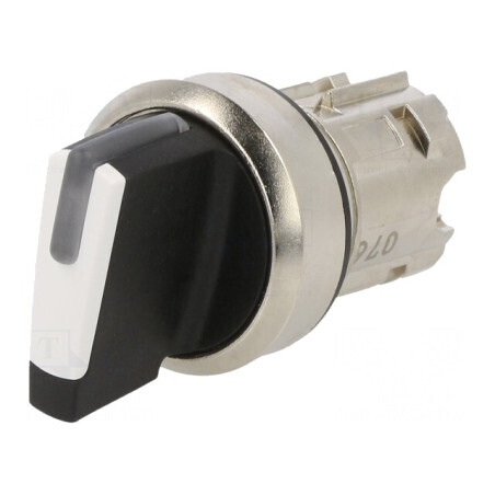 Comutator Rotativ 22mm Alb IP67 | Electronic-mag.ro | Componente Electronice