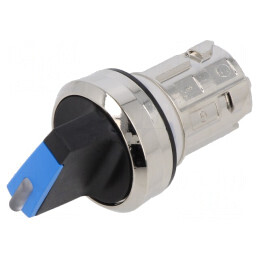 Comutator rotativ 22mm albastru IP67 | Electronic-mag.ro | Componente Electronice